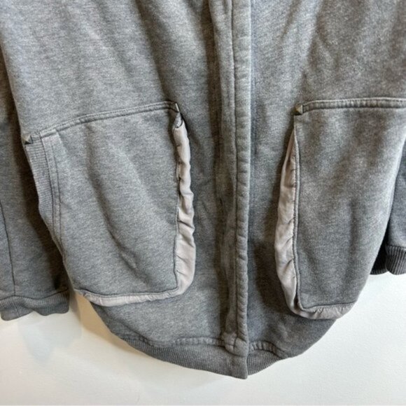 Aritzia Wilfred Rousseau Cardigan Sweater Grey - Picture 3 of 8